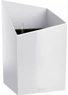 Вазон пластиковый Lechuza Cursivo Premium 40 фигурный 31 л белый (16620)