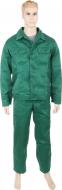 Костюм рабочий TORNADO Євро р. XXXXL рост 5-6 зеленый