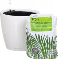 Набор Lechuza Classico Premium LS 28 + Lechuza Pon 6 л круглый 19.9 л (NF16040_19790) белый