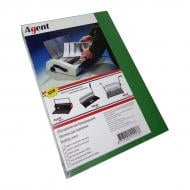 Обложка для брошюрования Agent А4 «под кожу» 230 г/м² зеленые 100 шт.