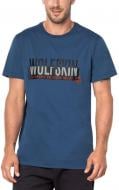 Футболка Jack Wolfskin SLOGAN T MEN 1805641-1589 р.M синий
