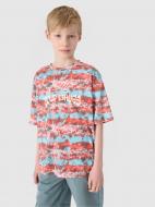 Футболка 4F TSHIRT M1916 4FJWSS25TTSHM1916-91A р.128 різнокольоровий