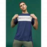 Футболка Tommy Hilfiger PERFORMANCE MESH TEE S20S200199401 р.S темно-синий