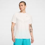 Футболка Nike M NK DFADV STRIDE SS TOP HV5203-133 р.XL бежевый