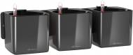 Вазон декоративный Lechuza Green Wall Home Kit Glossy квадратный антрацит (13524) Вазон декоративный Lechuza Green Wall Home Kit Glossy квадратный антрацит (13524)