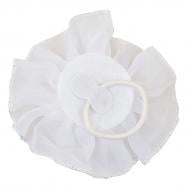 Бант на резинці YES 13 см 1 шт. 707117 білий