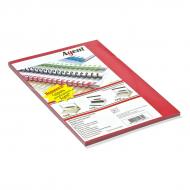 Обложка для брошюрования Agent А4 «под кожу» 230 г/м² красные 25 шт.