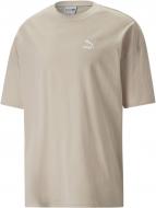 Футболка Puma CLASSICS OVERSIZED TEE 53807088 р.S бежевый