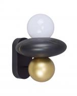 Светильник настенный Goldlux Marble 6 Вт E27 черный 344588