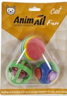 Набір іграшок AnimAll Fun Cat VP064 3 шт для котів