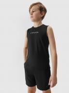 Майка 4F TSHIRT FNK M1211 4FJWSS25TFTSM1211-20S р.146-152 черный