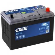 Акумулятор автомобільний EXIDE Excell 95Ah 720A 12V EB954 «+» праворуч (EB954)