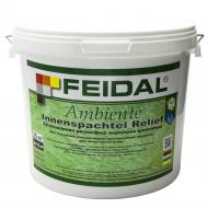 Декоративная шпаклевка моделирующая Feidal Ambiente Innenspachtel Relief 25 кг белый