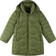 Куртка-пуховик для девочек Reima Loimaa пуховая р.110 зеленый 5100083A-8930