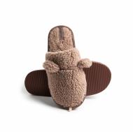 Тапки домашние Twins HS меховые TEDDI р.38/39 мокко