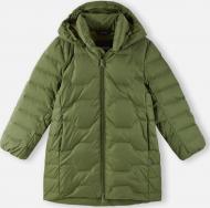 Куртка-пуховик для дівчаток Reima Loimaa р.134 зелений 5100083A-8930