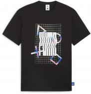 Футболка Puma X PLAYSTATION ELEVATED TEE 62469401 р.2XL черный