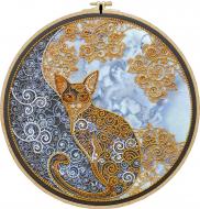 Набор для вышивания бисером Лунный кот AB-709 320 х 320 мм Абрис Арт