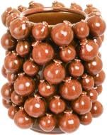 Ваза Lefard "Гранати" 20х20х26 см бордо 330 см 626-008