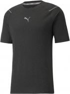 Футболка Puma RUN WOOL SS TEE 52086101 р.M черный