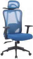 Кресло офисное Ergomix ISLAND (LY-8020H-BK) синий