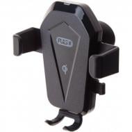 Автодержатель мобильного телефона с беспроводной зарядкой QC2.0 PULSO WC-2502K