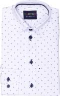 Рубашка детская Легпромторг 45/22 р.140 белый с принтом