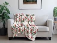 Плед Christmas Elf 160x200 см белый La Nuit Плед Christmas Elf 160x200 см белый La Nuit