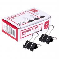 Набір біндерів Deli 19 мм 38565-12