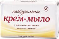 Крем-мило Невская Косметика Натуральне з протеїнами шовку 90 г 1 шт./уп. Крем-мило Невская Косметика Натуральне з протеїнами шовку 90 г 1 шт./уп.