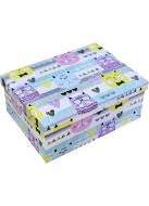 Коробка подарочная прямоугольная с котами 111020633 23х16,5 см