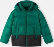 Куртка-пуховик унисекс Reima Teisko р.104 зеленый 5100104A-89A0