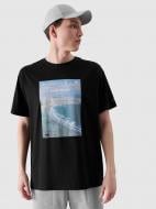 Футболка 4F TSHIRT M2132 4FRSS24TTSHM2132-20S р.3XL чорний