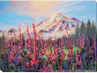 Набор для вышивания бисером Пока цветет Иван-чай AB-732 250 х 350 мм Абрис Арт