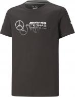 Футболка Puma MAPF1 KIDS LOGO TEE 53849201 р.176 чорний