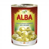 Оливки ALBA FOOD без кісточки 300 мл