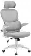 Кресло офисное Ergomix TORSO Light Grey (LY-8018H-WT) светло-серый