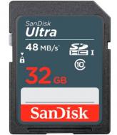 Карта памяти SanDisk SDHC 32 ГБ UHS-I (SDSDUNR-032G-GN3IN)