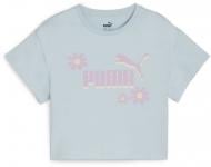 Футболка Puma GRAPHICS SUMMER FLOWER TEE G 68026522 р.152 рожевий