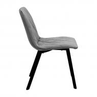 УЦЕНКА! Стул обеденный Bjorn TARTU Riviera 96 ​​серый/черный (УЦ №2874)