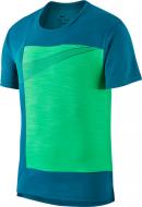 Футболка Nike M NK DRY SUPERSET SS PX GFX CJ4617-379 р.S зеленый