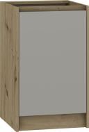 УЦІНКА! Тумба нижня МС Злата 50х82х52 шиншила сіра/дуб артізан Грейд (УЦ №2874)