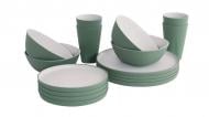 Набор туристической посуды Outwell 3 л Gala Dinner Set Shadow Green на 4 персоны