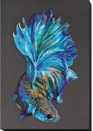 Набор для вышивания бисером Синее золото AB-746 270 х 390 мм Абрис Арт