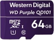 Карта памяти Western Digital microSDXC 64 ГБ UHS-I (WDD064G1P0C)