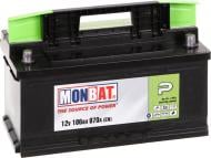 Акумулятор автомобільний Monbat P 100Ah 870A 12V «+» праворуч (A90B5X0_1)