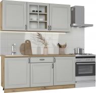 УЦЕНКА! Кухня модульная Грейд МС Глория_ASHEN без столешницы МДФ 1,8м (УЦ №2875)
