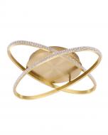 Люстра потолочная Goldlux Diana 1x34 Вт LED-модуль золотой 337856