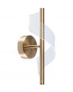 Светильник настенный Goldlux Vela 3 Вт LED-модуль золотой 338372