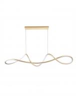 Светильник подвесной Goldlux Wave 1x32 Вт /LED-модуль золотой 343871